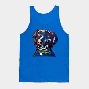 Black Lab Tank Top